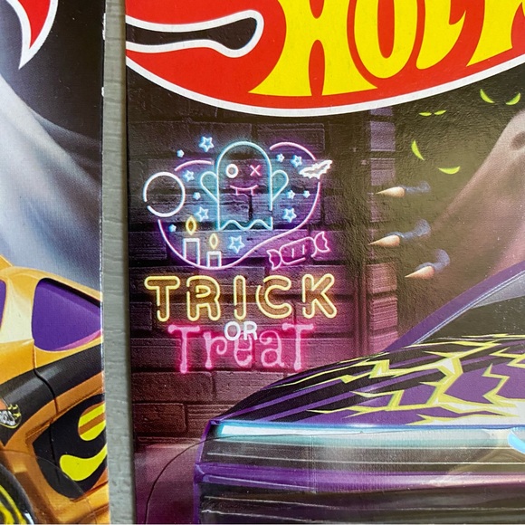 HOT WHEELS • Limited Special Edition Trick Or Treat Muscle Tone Graveyard Drift - Picture 4 of 10